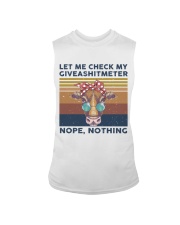 Let Me Check My Giveashitmeter Sleeveless Tee thumbnail