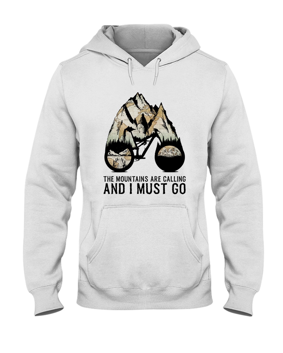 The Mountains Are Calling Hooded Sweatshirt