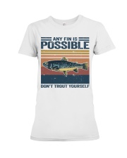 Don't Trout Yourself Premium Fit Ladies Tee thumbnail