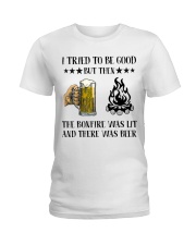 I Tried To Be Good Ladies T-Shirt thumbnail