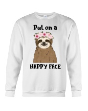 Put On A Happy Face Crewneck Sweatshirt thumbnail