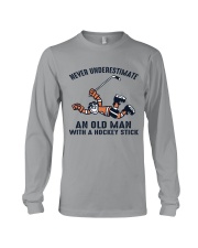 Never Underestimate An Old Man Long Sleeve Tee thumbnail
