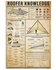 Roofer Knowledge 11x17 Poster front