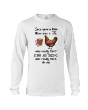 Coffe And Chickens Long Sleeve Tee thumbnail