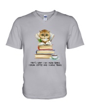Owl V-Neck T-Shirt thumbnail