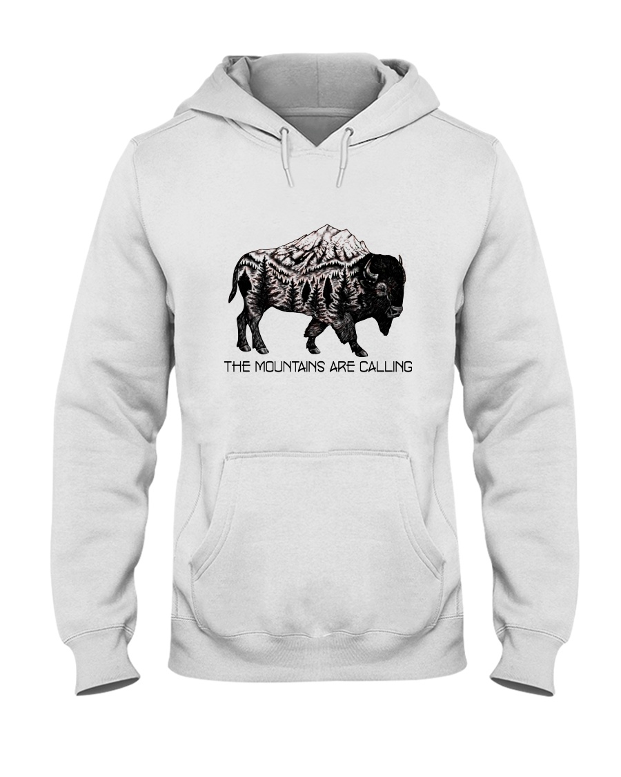 The Mountains Are Calling Hooded Sweatshirt