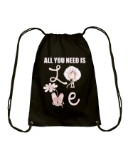 All You Need Is Love Drawstring Bag thumbnail