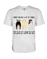 Money Can Buy A Lot Of Things V-Neck T-Shirt thumbnail