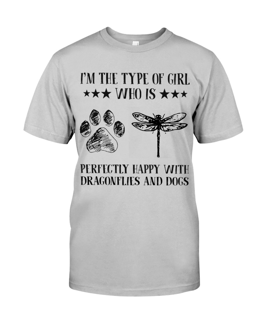 Dragonflies And Dogs Classic T-Shirt