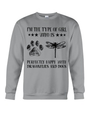 Dragonflies And Dogs Crewneck Sweatshirt thumbnail
