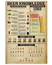 Beer Knowledge 11x17 Poster front