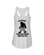Go Outside Ladies Flowy Tank thumbnail