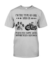 Motorcylces And Dogs Classic T-Shirt front