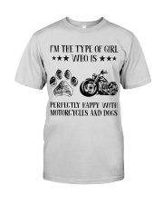 Motorcylces And Dogs Premium Fit Mens Tee thumbnail
