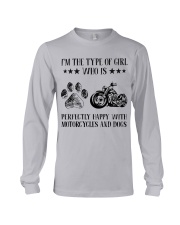 Motorcylces And Dogs Long Sleeve Tee thumbnail