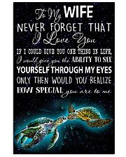 To My Wife 11x17 Poster front