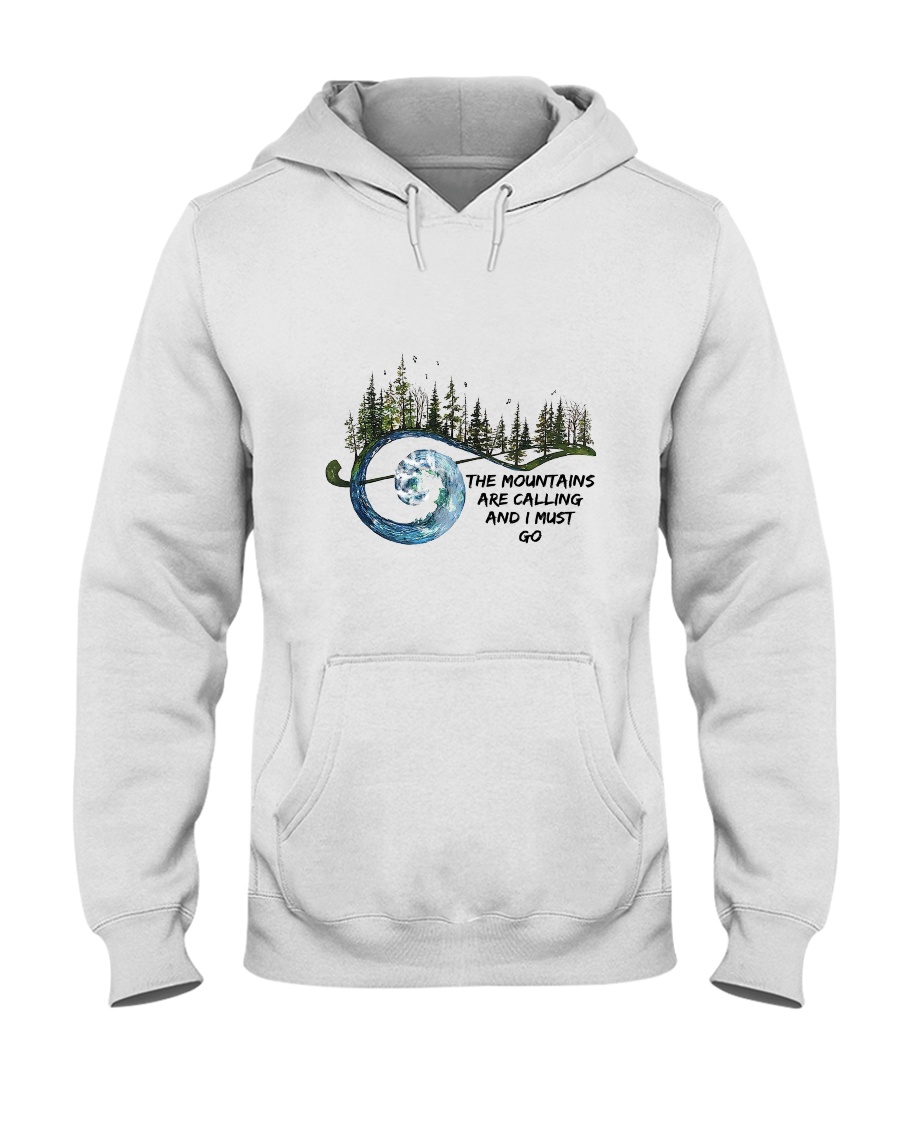The Mountains Are Calling Hooded Sweatshirt