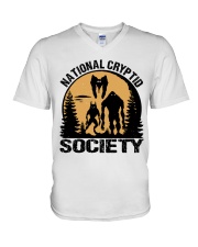 National Cryptid Society V-Neck T-Shirt thumbnail