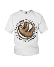I Can Do Slower Youth T-Shirt thumbnail