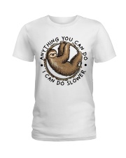 I Can Do Slower Ladies T-Shirt thumbnail