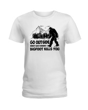 Go Outside Ladies T-Shirt thumbnail
