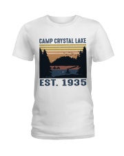 Camp Crystal Lake Ladies T-Shirt thumbnail