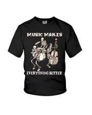 Music Makes Everything Better Youth T-Shirt thumbnail