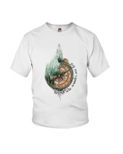 Not All Who Wander Are Lost Youth T-Shirt thumbnail