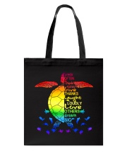 Smile Often Think Positively Tote Bag thumbnail