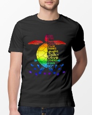 Smile Often Think Positively Classic T-Shirt lifestyle-mens-crewneck-front-13