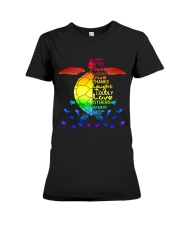 Smile Often Think Positively Premium Fit Ladies Tee thumbnail