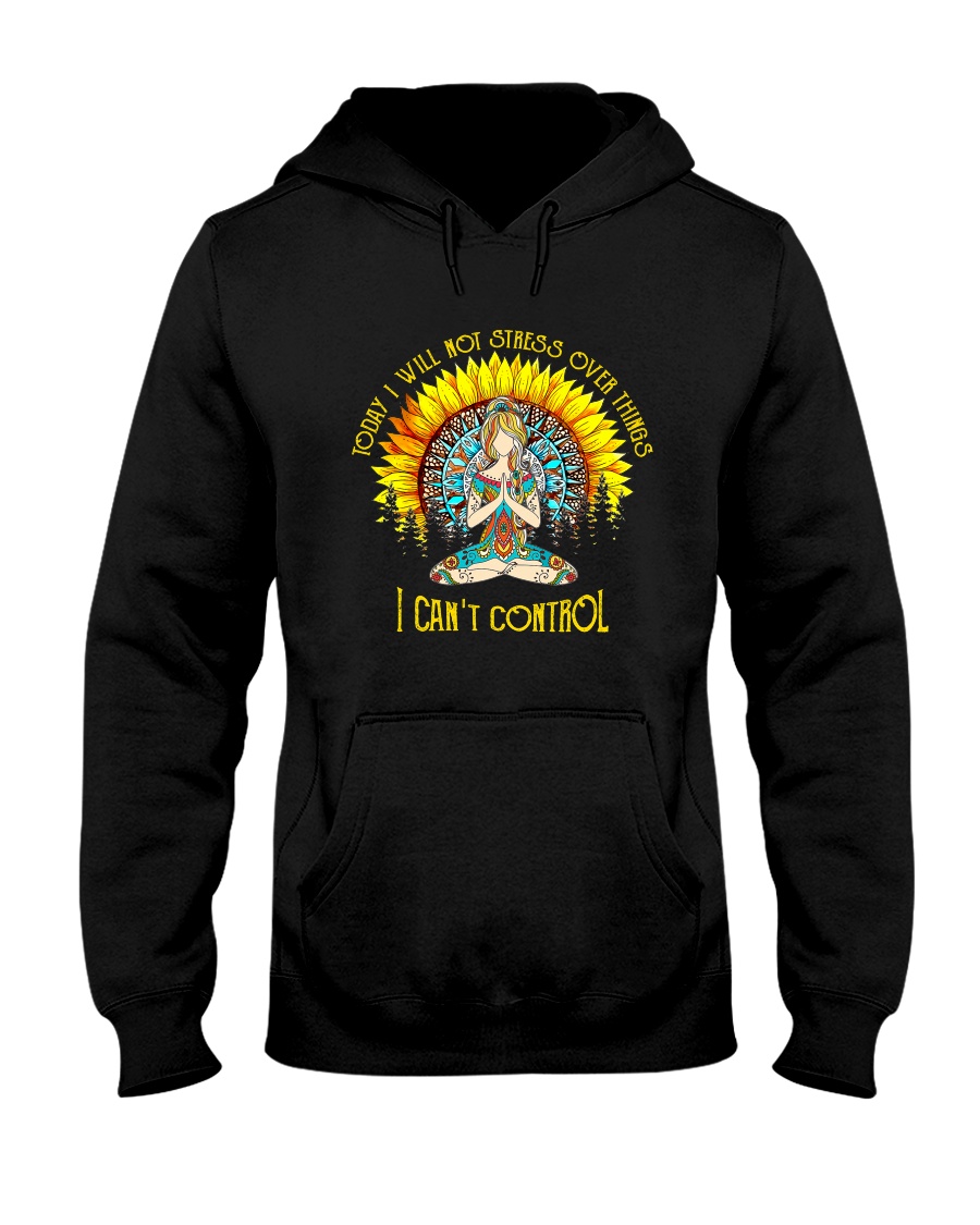 Will Not Stress Over Things Hooded Sweatshirt