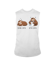 Before And After Coffee Sleeveless Tee thumbnail