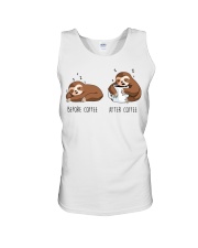 Before And After Coffee Unisex Tank thumbnail