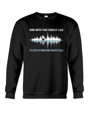 And Into The Forest I Go Crewneck Sweatshirt thumbnail