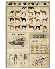 Greyhound Knowledge 11x17 Poster front