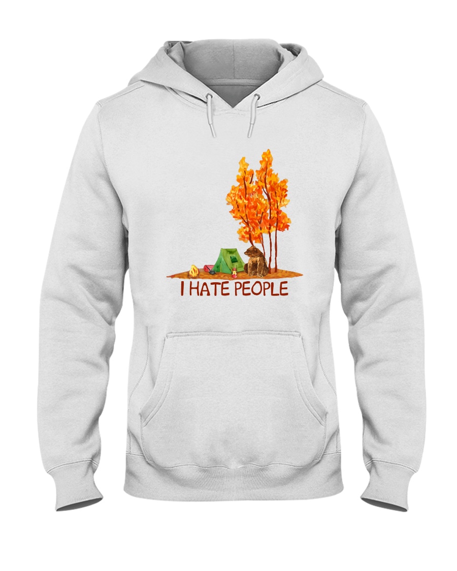 I Hate People Hooded Sweatshirt