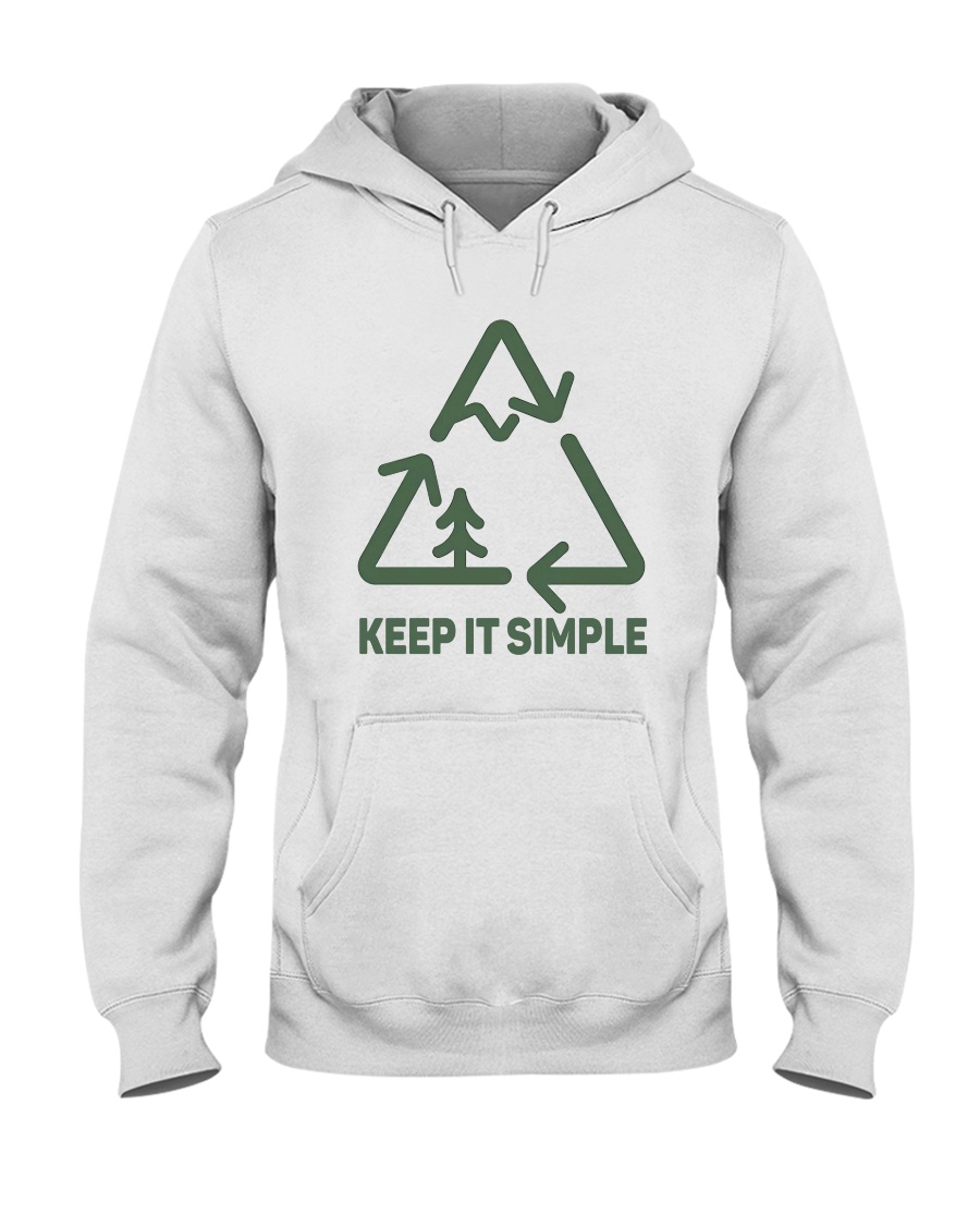 Keep It Simple Hooded Sweatshirt