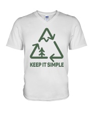 Keep It Simple V-Neck T-Shirt thumbnail