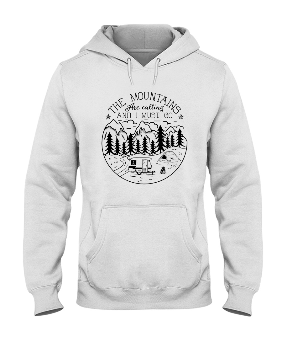 The Mountains Are Calling Hooded Sweatshirt