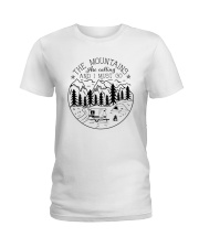 The Mountains Are Calling Ladies T-Shirt thumbnail