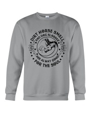 Dirt Horse Smell And Dog Slobber Crewneck Sweatshirt thumbnail