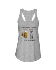 Basenji Ladies Flowy Tank thumbnail