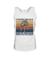 Sleep On Your Chair Unisex Tank thumbnail