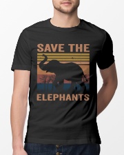 Save The Elephants Classic T-Shirt lifestyle-mens-crewneck-front-13