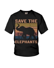 Save The Elephants Youth T-Shirt thumbnail
