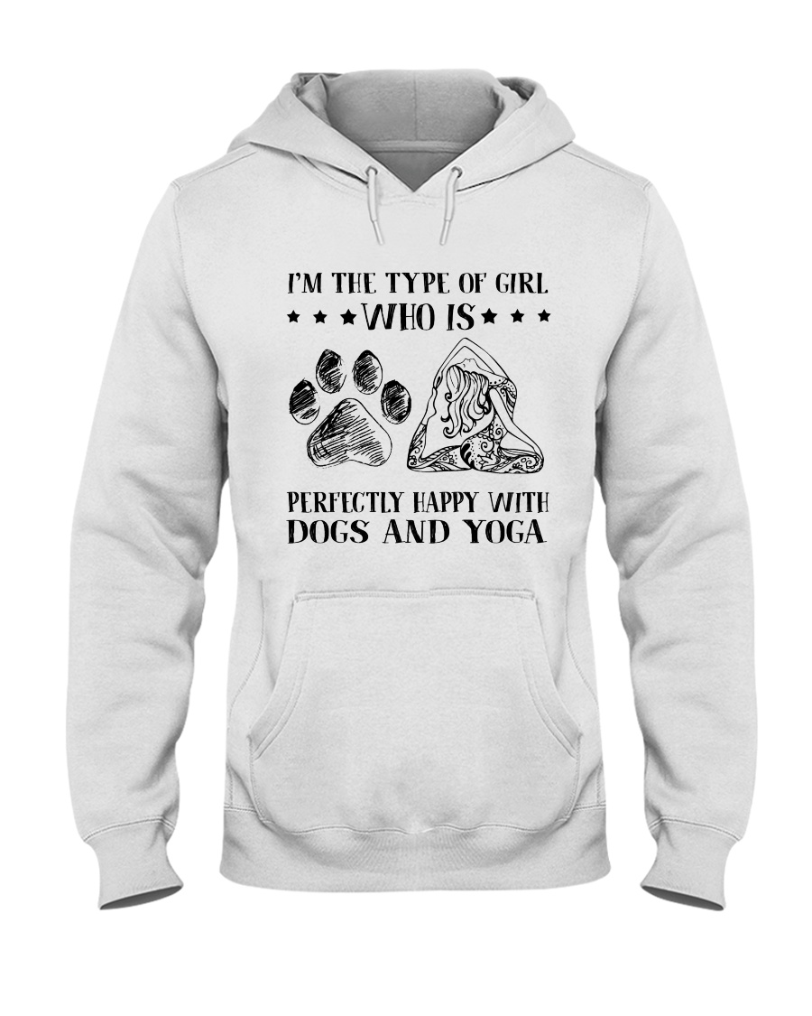 Dogs And Yoga Hooded Sweatshirt