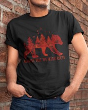 Always Take The Scenic Route Classic T-Shirt apparel-classic-tshirt-lifestyle-26
