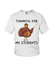 Thankful For My Students Youth T-Shirt thumbnail