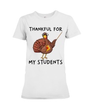 Thankful For My Students Premium Fit Ladies Tee thumbnail